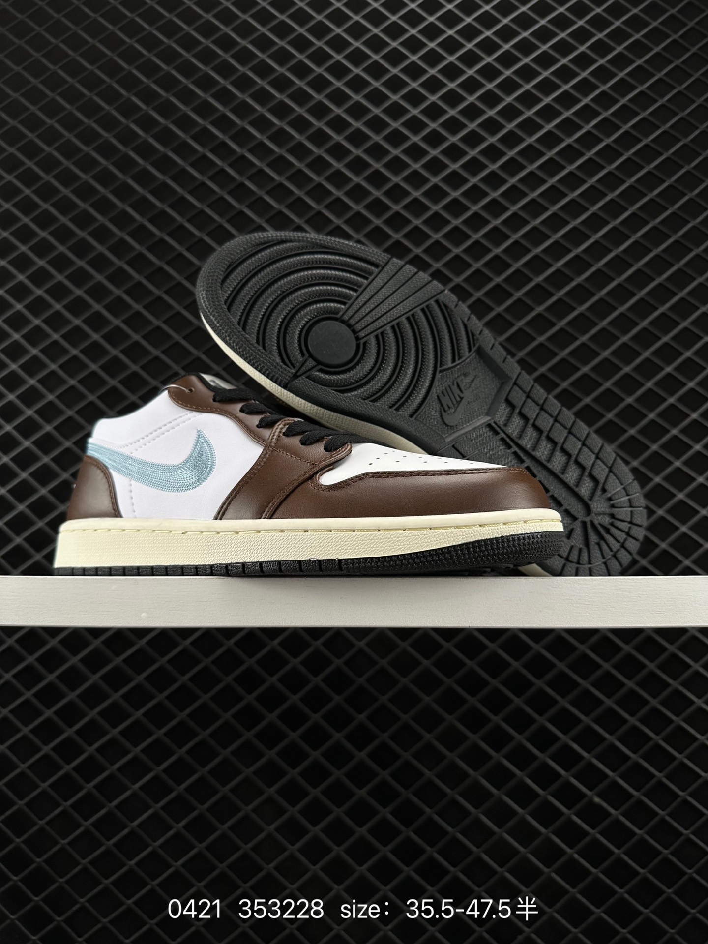 Nike Air Jordan 1 Low GS”Mocha Blue Gray”